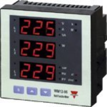 CARLO GAVAZZI Led Displays & Accessories Wm12-96X96 400/660V 5Aac 115Vac Serial WM12-96AV53CS